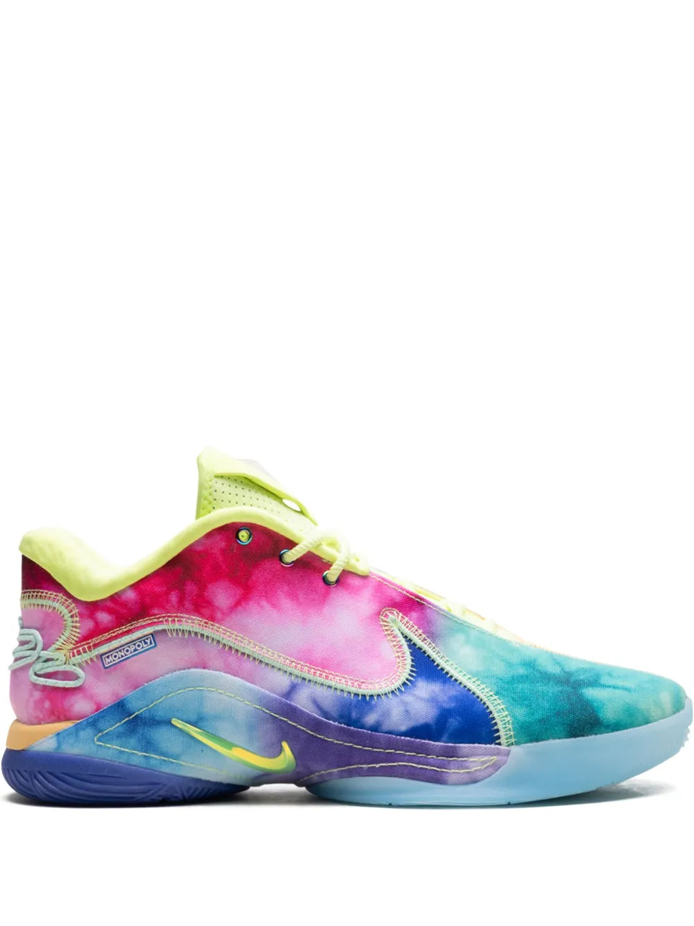 Nike Lebron Xxii What The Monopoly Tie-Dye Sneakers Grazuv Mart
