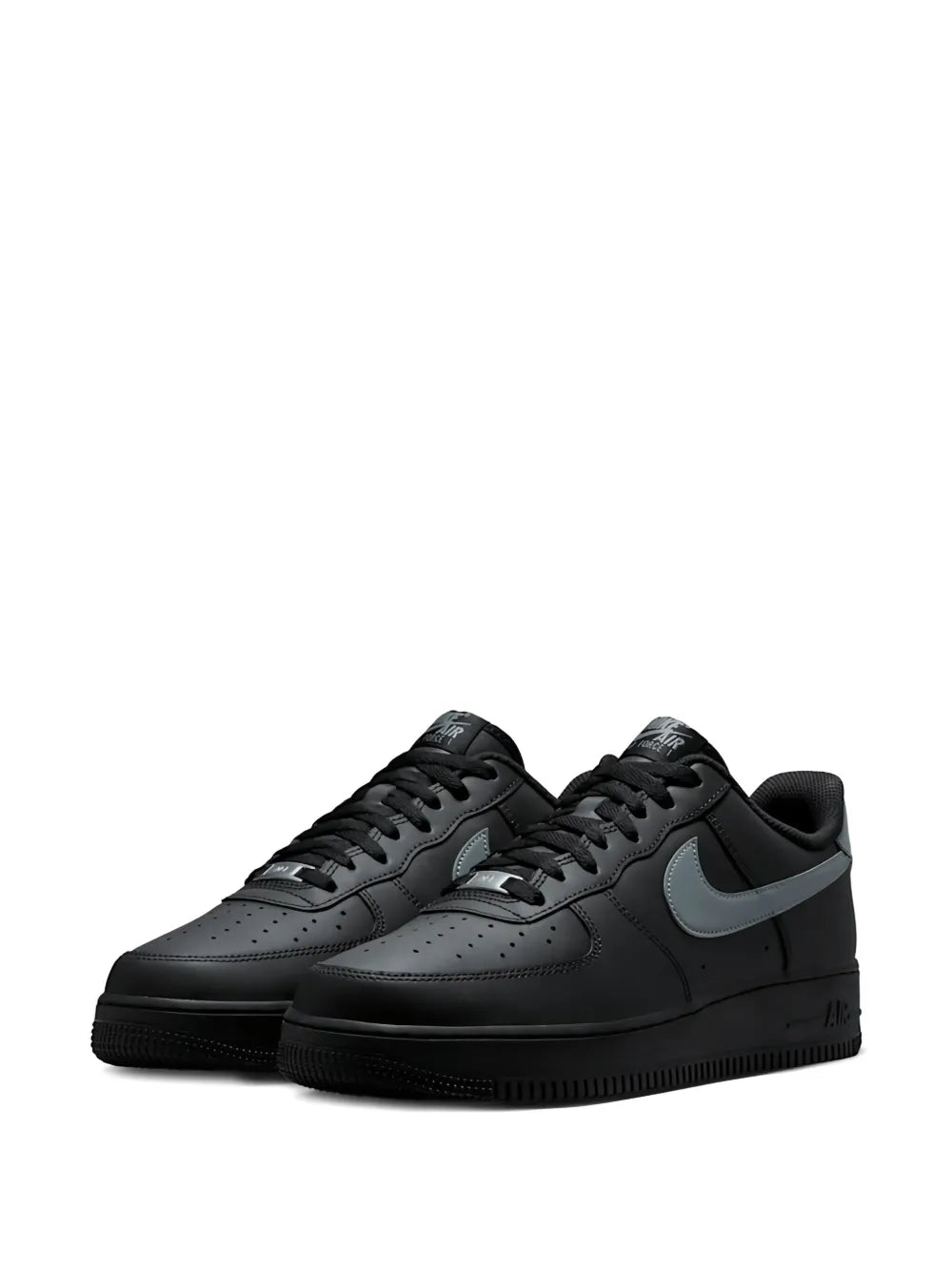Nike Air Force 1 Low 07 Black Cool Grey Sneakers Grazuv Mart