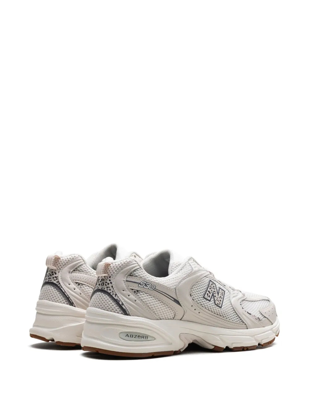 New Balance 530 Moonbeam/Cow Print Sneakers Grazuv Mart