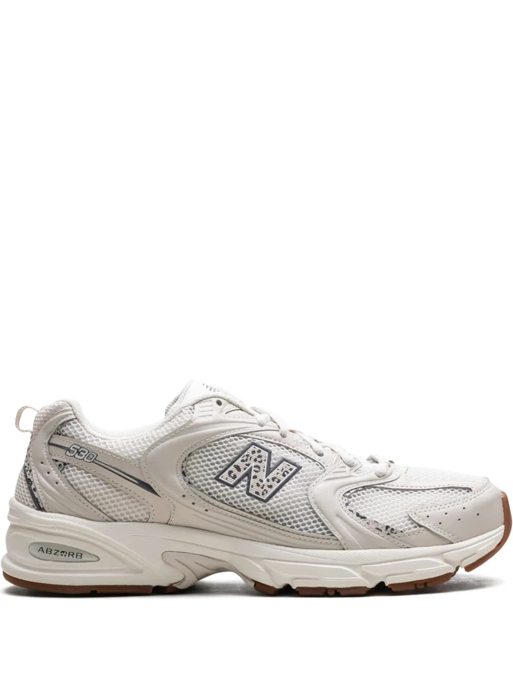 New Balance 530 Moonbeam/Cow Print Sneakers Grazuv Mart