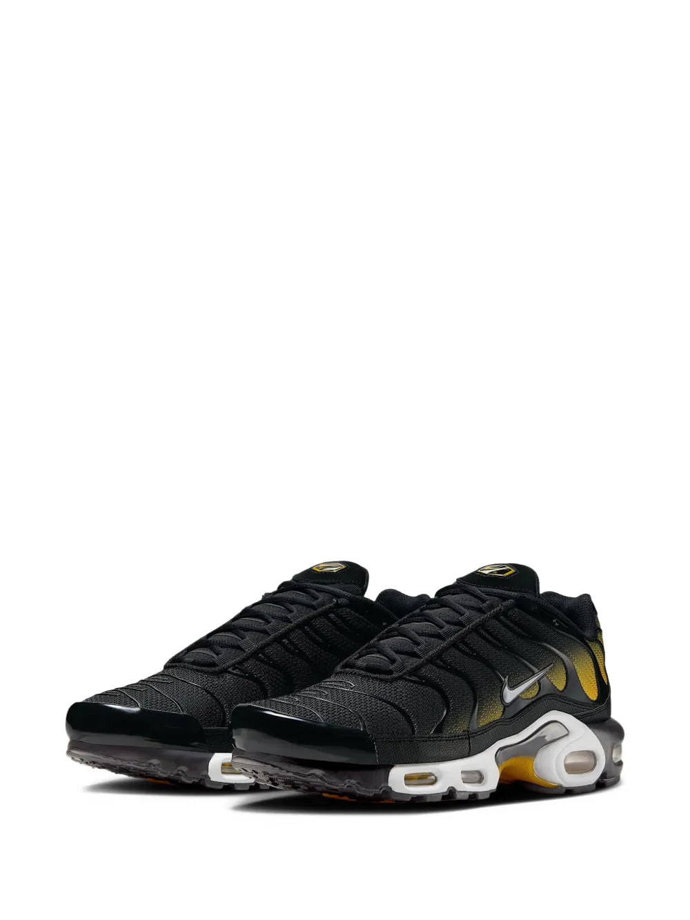 Nike Air Max Plus Black University/Gold/White Sneakers Grazuv Mart