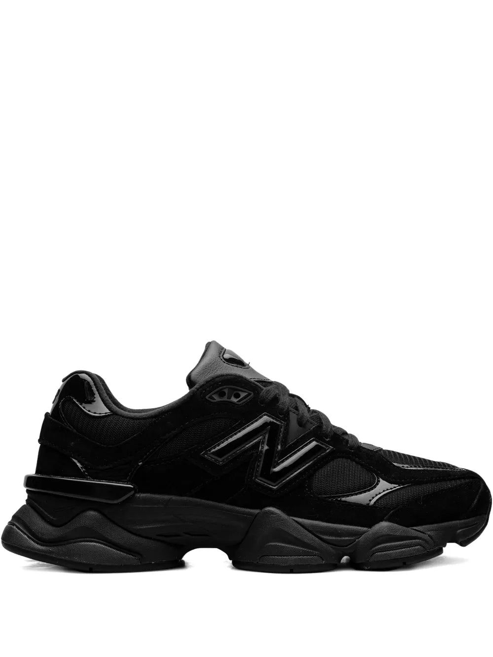 New Balance 9060 Triple Black Patent Sneakers Grazuv Mart
