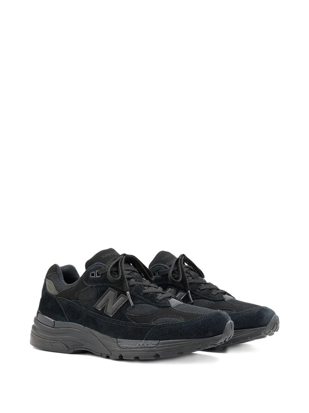 New Balance 992 Made In Usa - Triple Black Sneakers Grazuv Mart