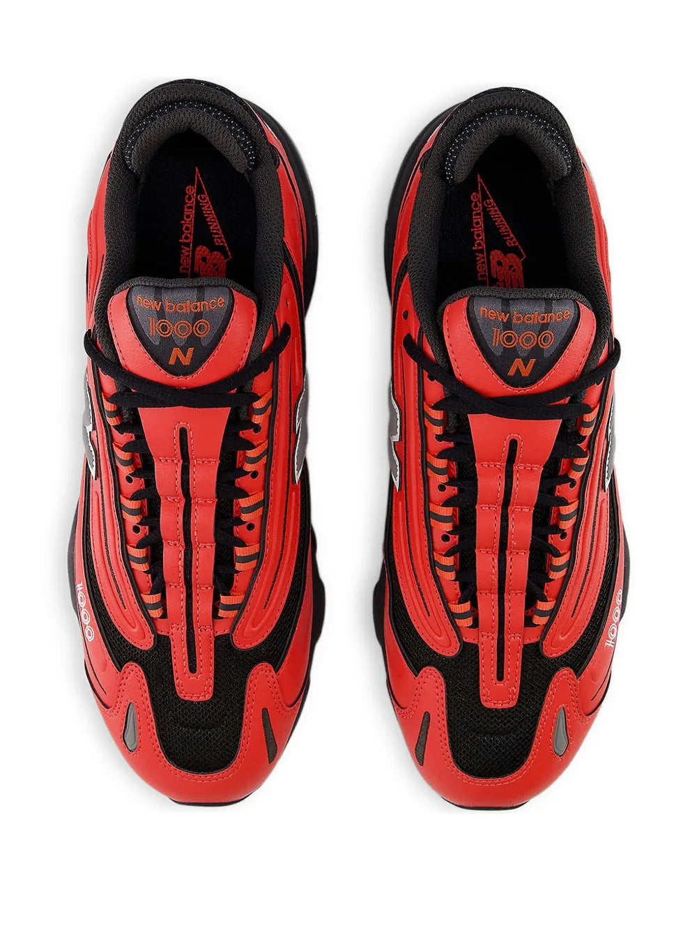 New Balance 1000 Red/Black Sneakers Grazuv Mart