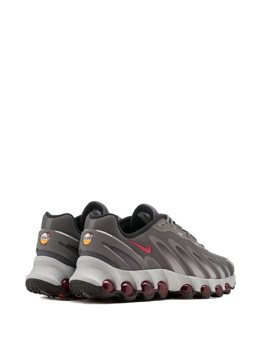 Nike Air Max Dn8 Iron Grey Bright Crimson Sneakers Grazuv Mart