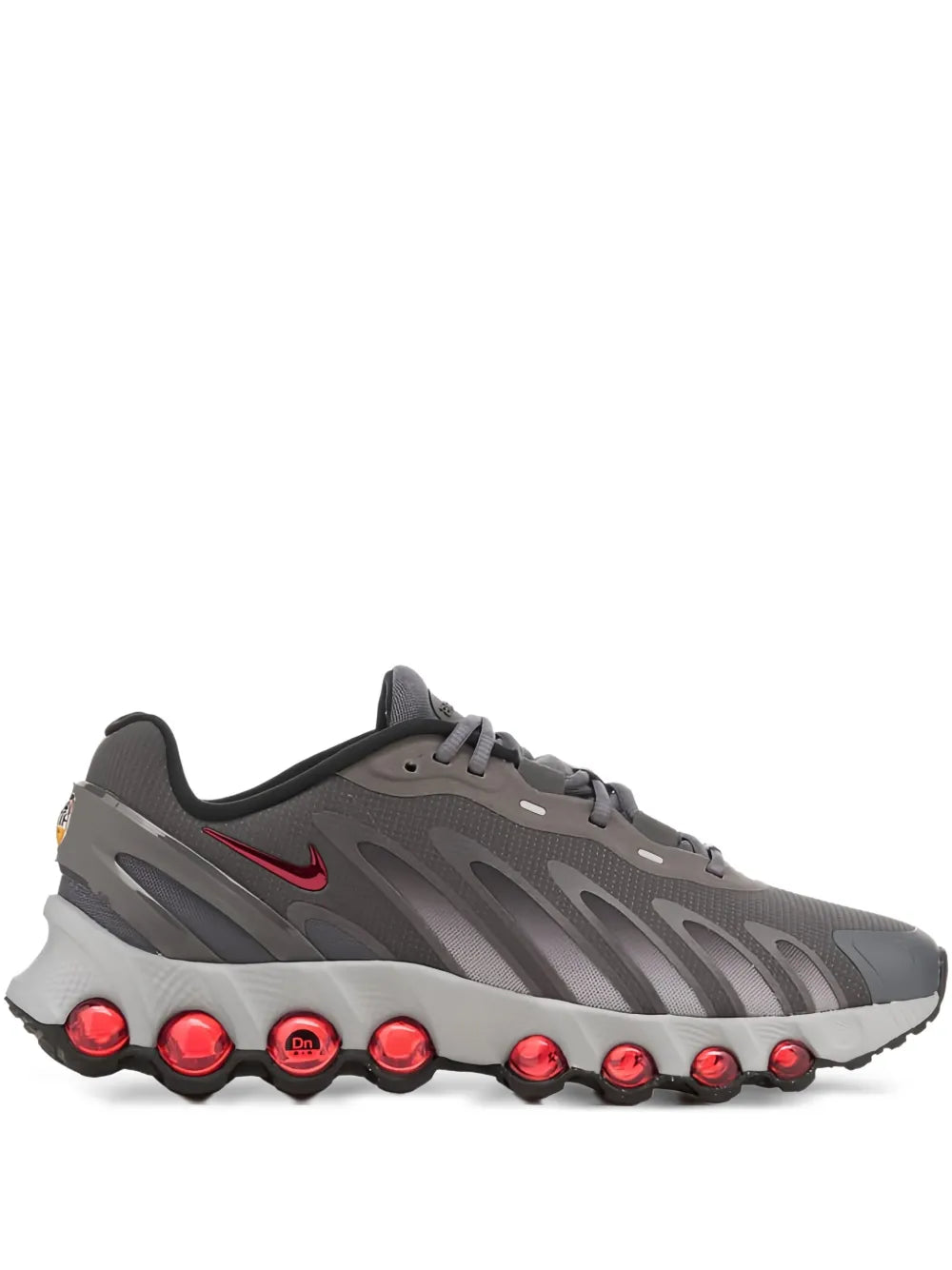 Nike Air Max Dn8 Iron Grey Bright Crimson Sneakers Grazuv Mart