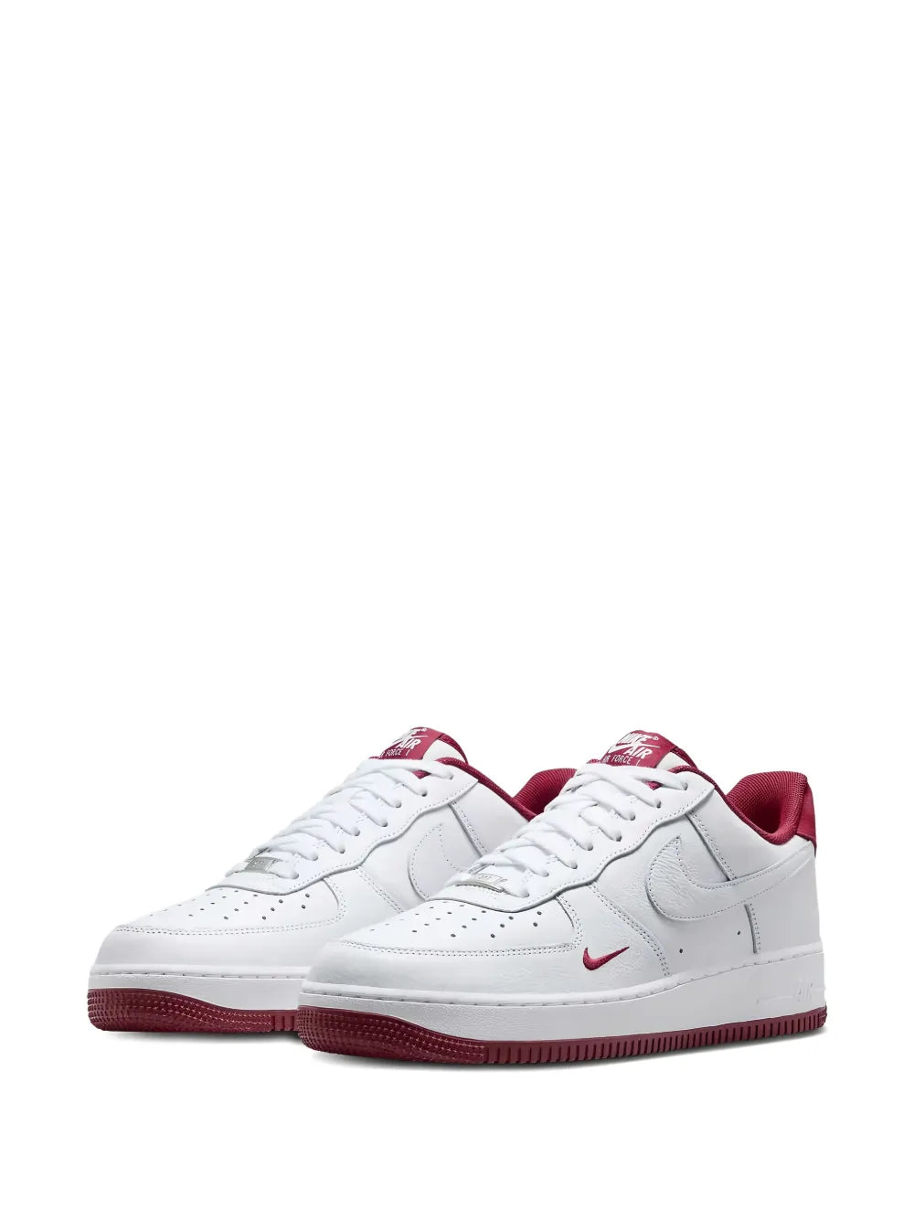 Nike Air Force 1 Low 07 Lv8 White Team Red Sneakers Grazuv Mart