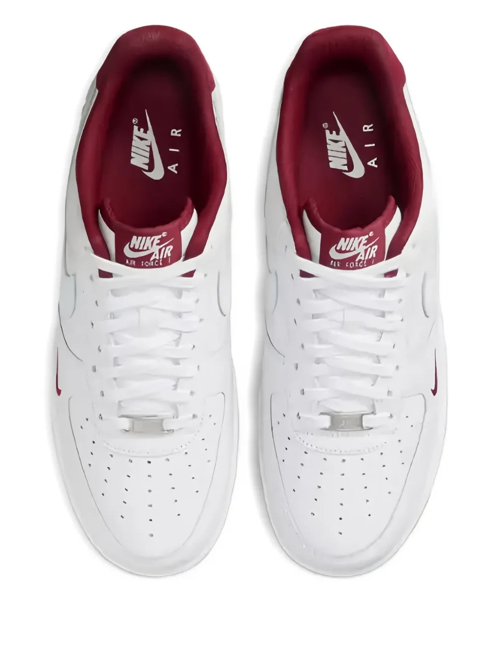 Nike Air Force 1 Low 07 Lv8 White Team Red Sneakers Grazuv Mart