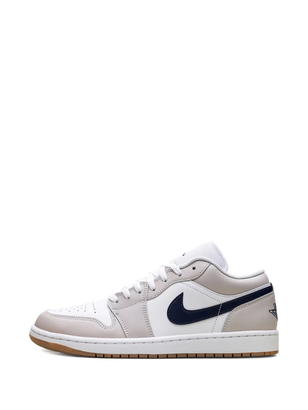 Nike Jordan 1 Low Midnight Navy/Neutral Grey Sneakers Grazuv Mart