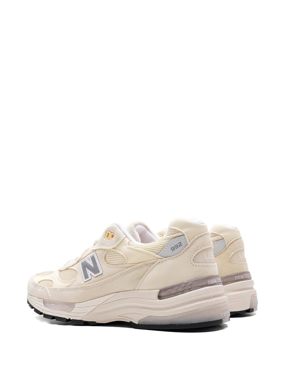 New Balance 992 Made In Usa - Calcium/Raw Cashew Sneakers Grazuv Mart