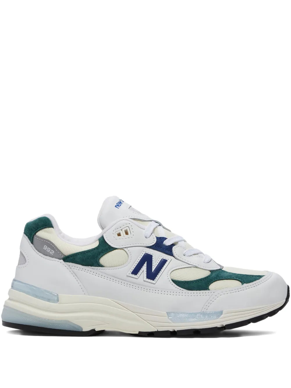 New Balance 992 Made In Usa - White Marsh Green Sneakers Grazuv Mart