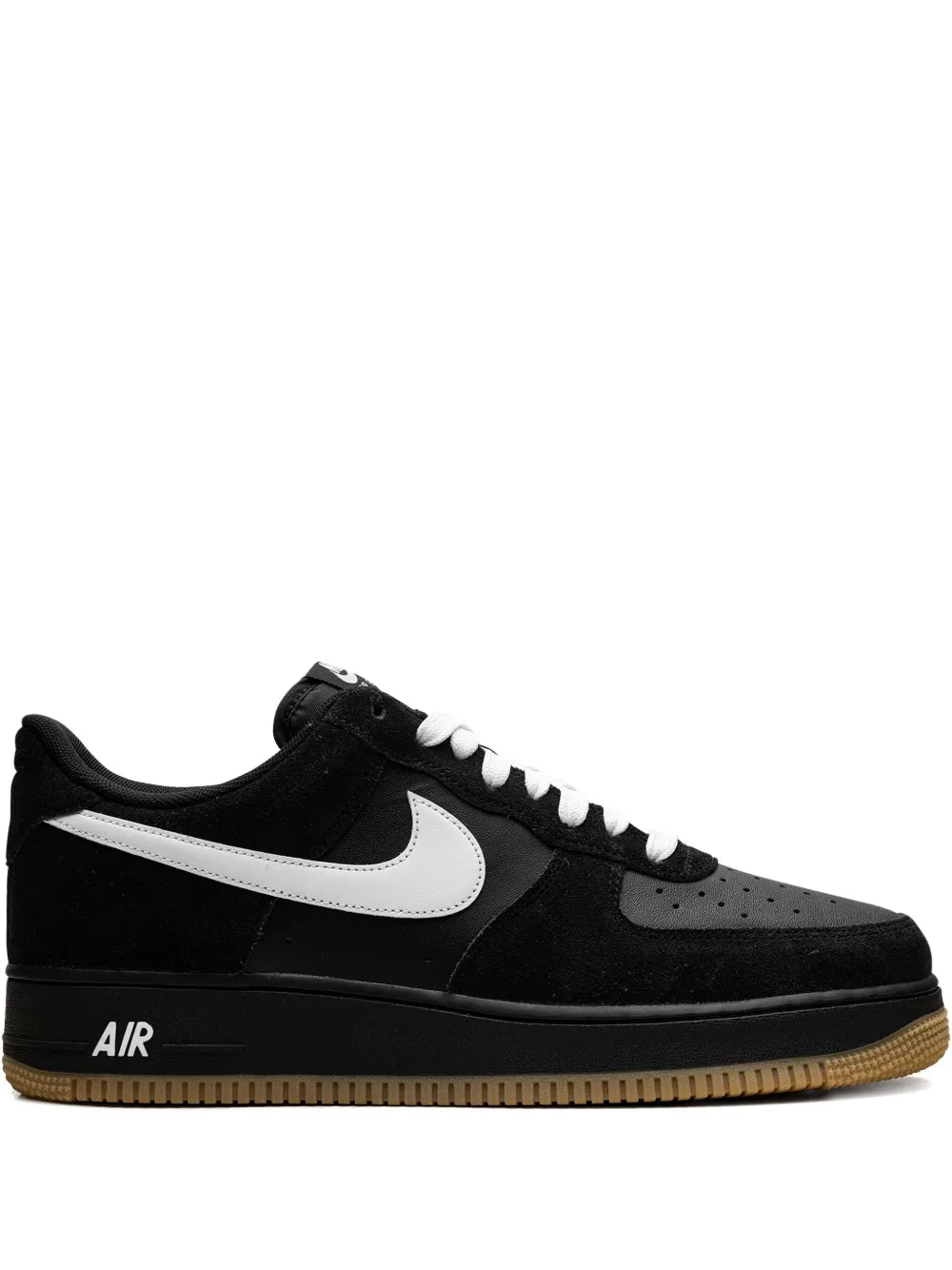 Nike Air Force 1 Low Sk8 Black/White-Gum/Light Brown Sneakers.