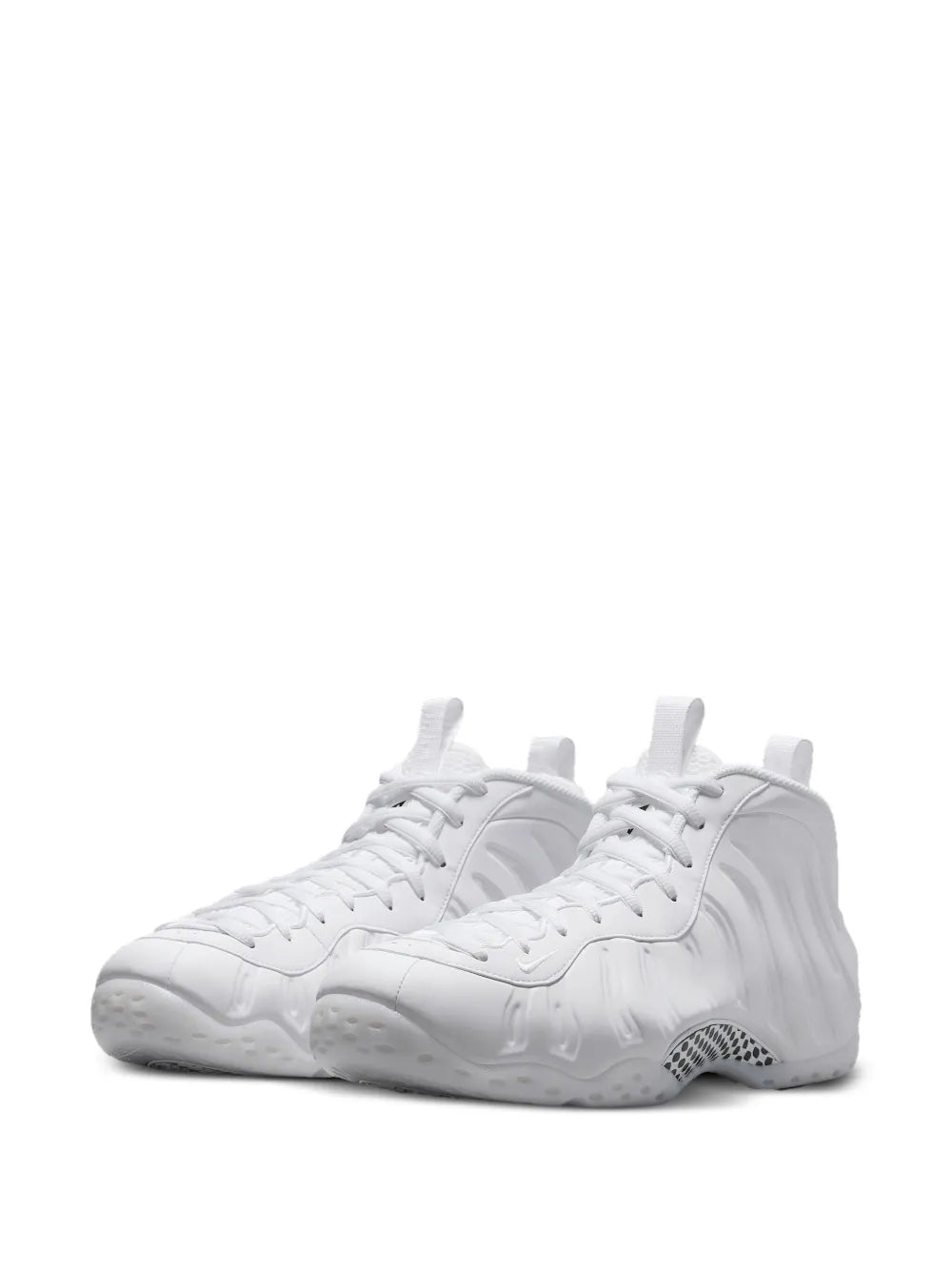 Nike Air Foamposite One Triple White Sneakers Grazuv Mart