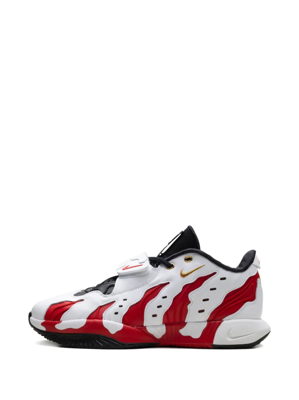 Nike Lebron 21 Prime 96 White/Metallic Gold/Fire Red Sneakers Grazuv Mart