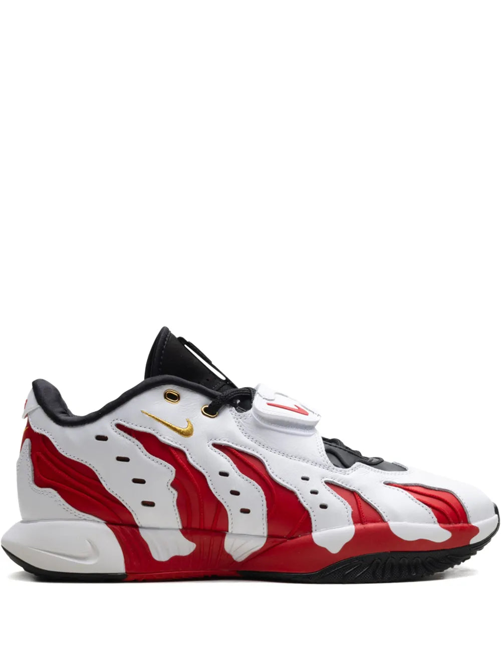 Nike Lebron 21 Prime 96 White/Metallic Gold/Fire Red Sneakers Grazuv Mart