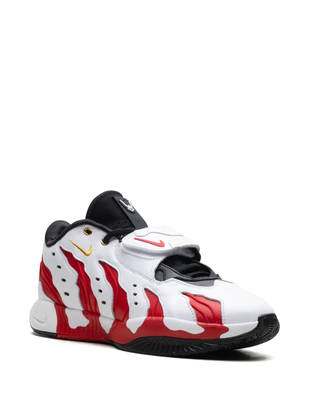 Nike Lebron 21 Prime 96 White/Metallic Gold/Fire Red Sneakers Grazuv Mart