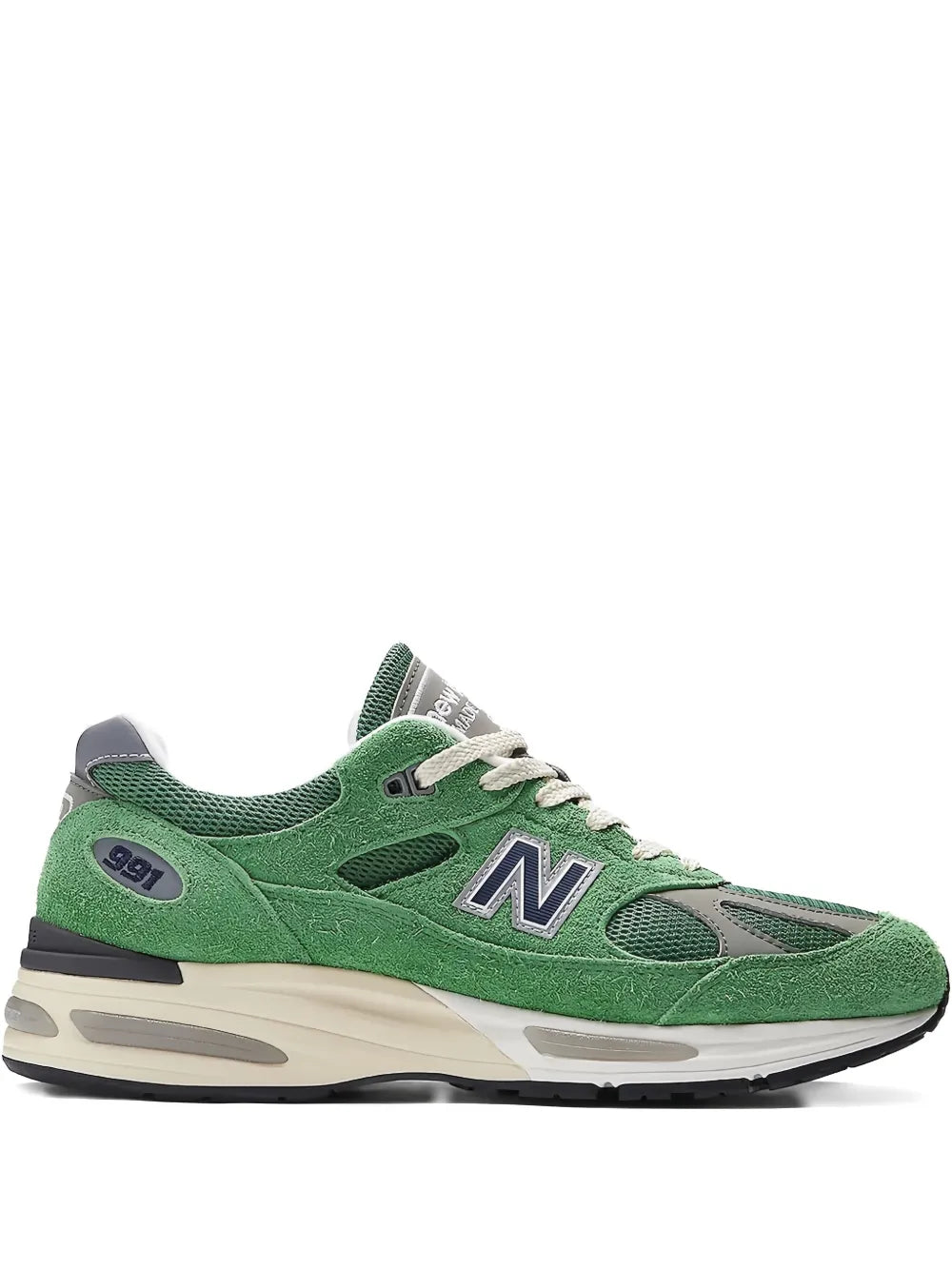 New Balance 991V2 Mineral Green Sneakers Grazuv Mart