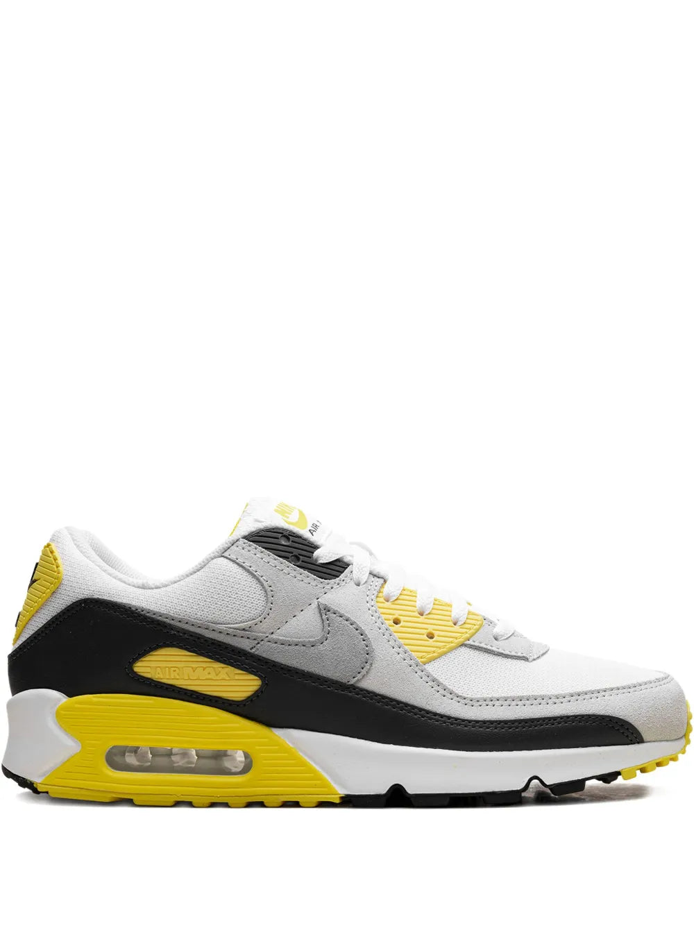 Nike Air Max 90 White/Dark Smoke Grey/Lightning Sneakers Grazuv Mart
