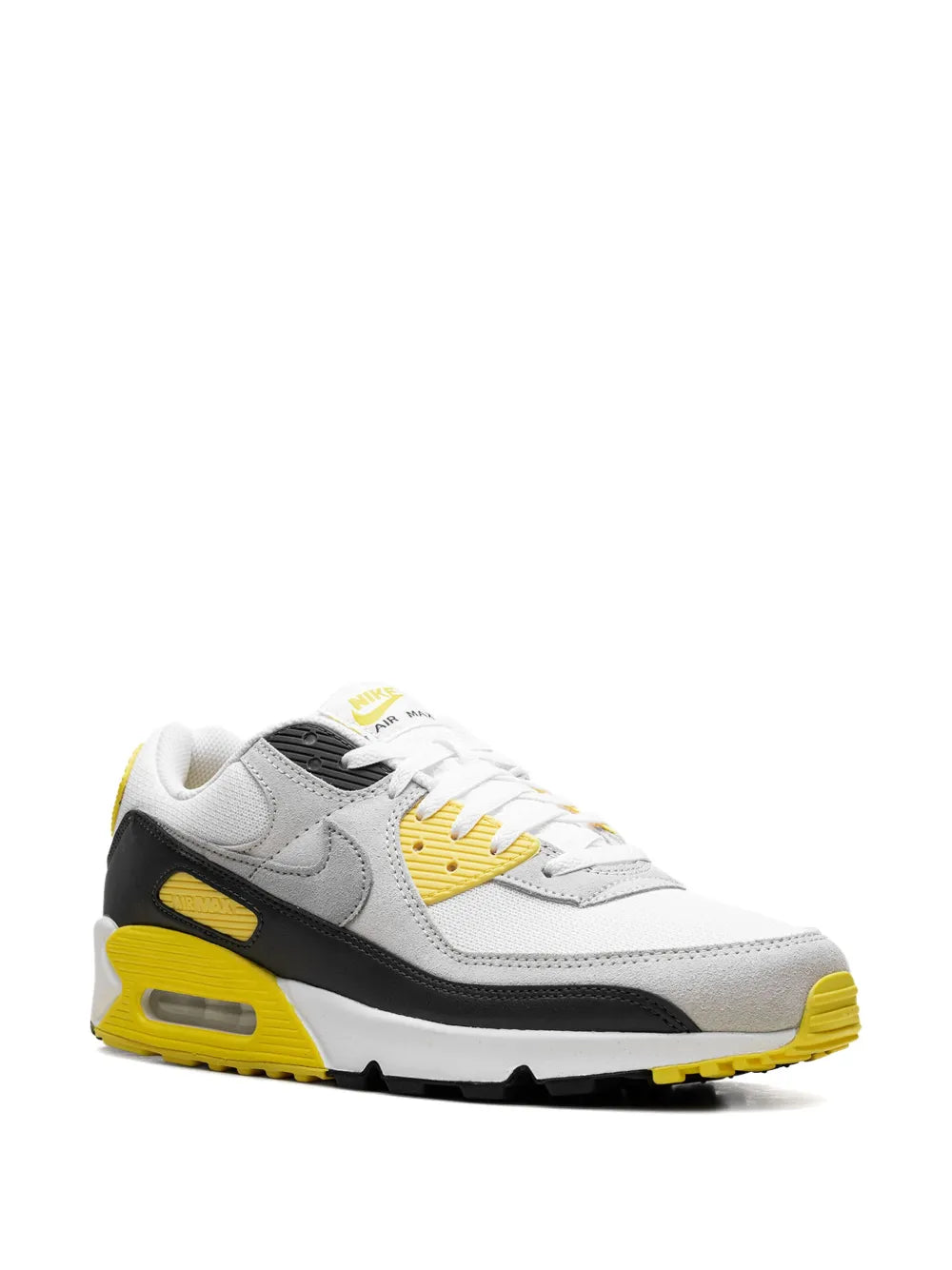 Nike Air Max 90 White/Dark Smoke Grey/Lightning Sneakers Grazuv Mart