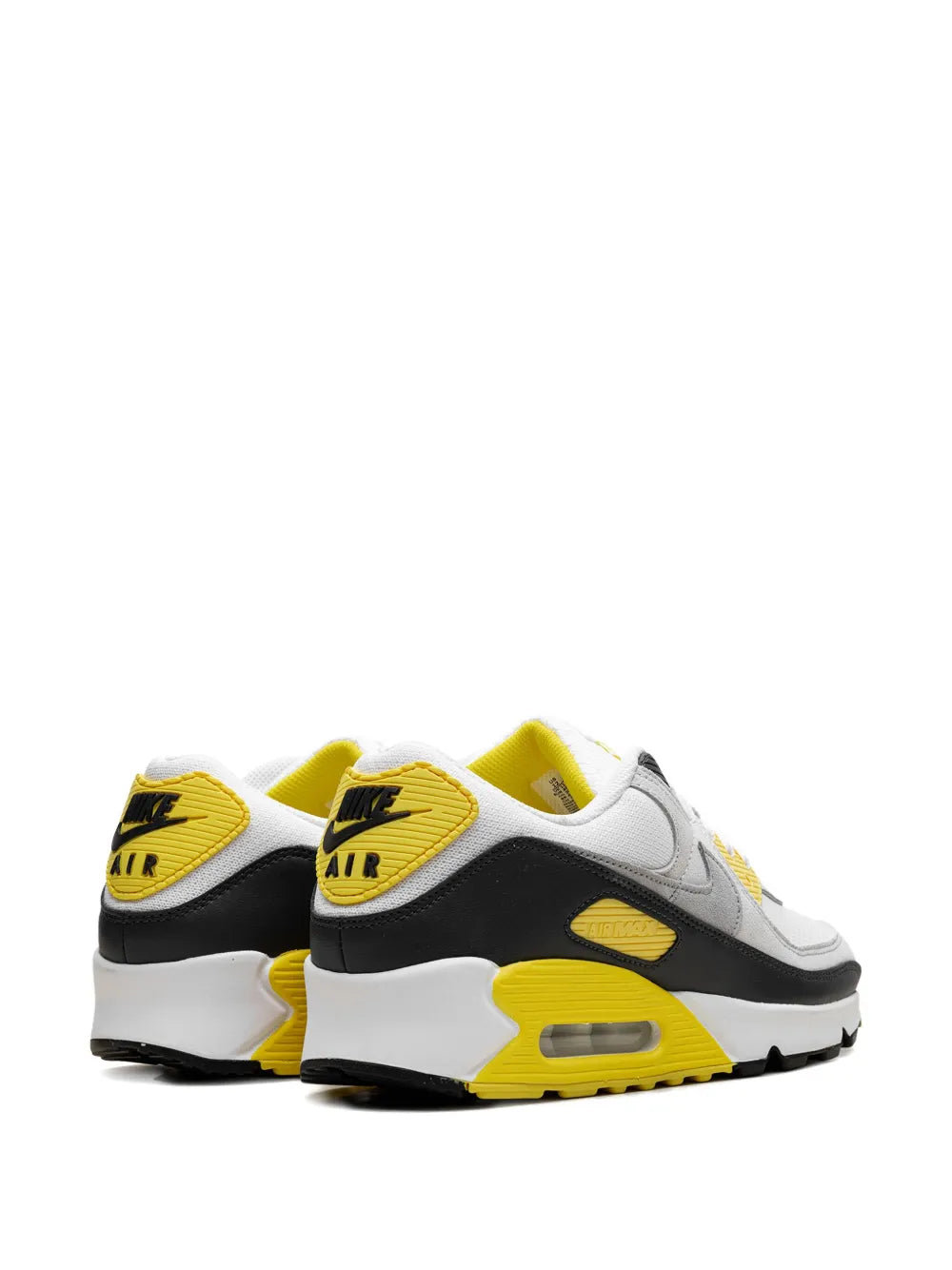 Nike Air Max 90 White/Dark Smoke Grey/Lightning Sneakers Grazuv Mart