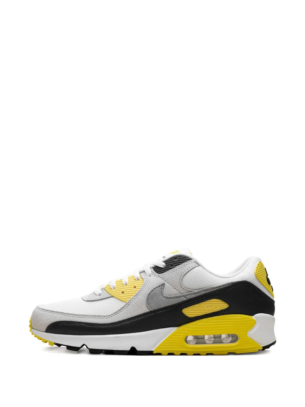 Nike Air Max 90 White/Dark Smoke Grey/Lightning Sneakers Grazuv Mart