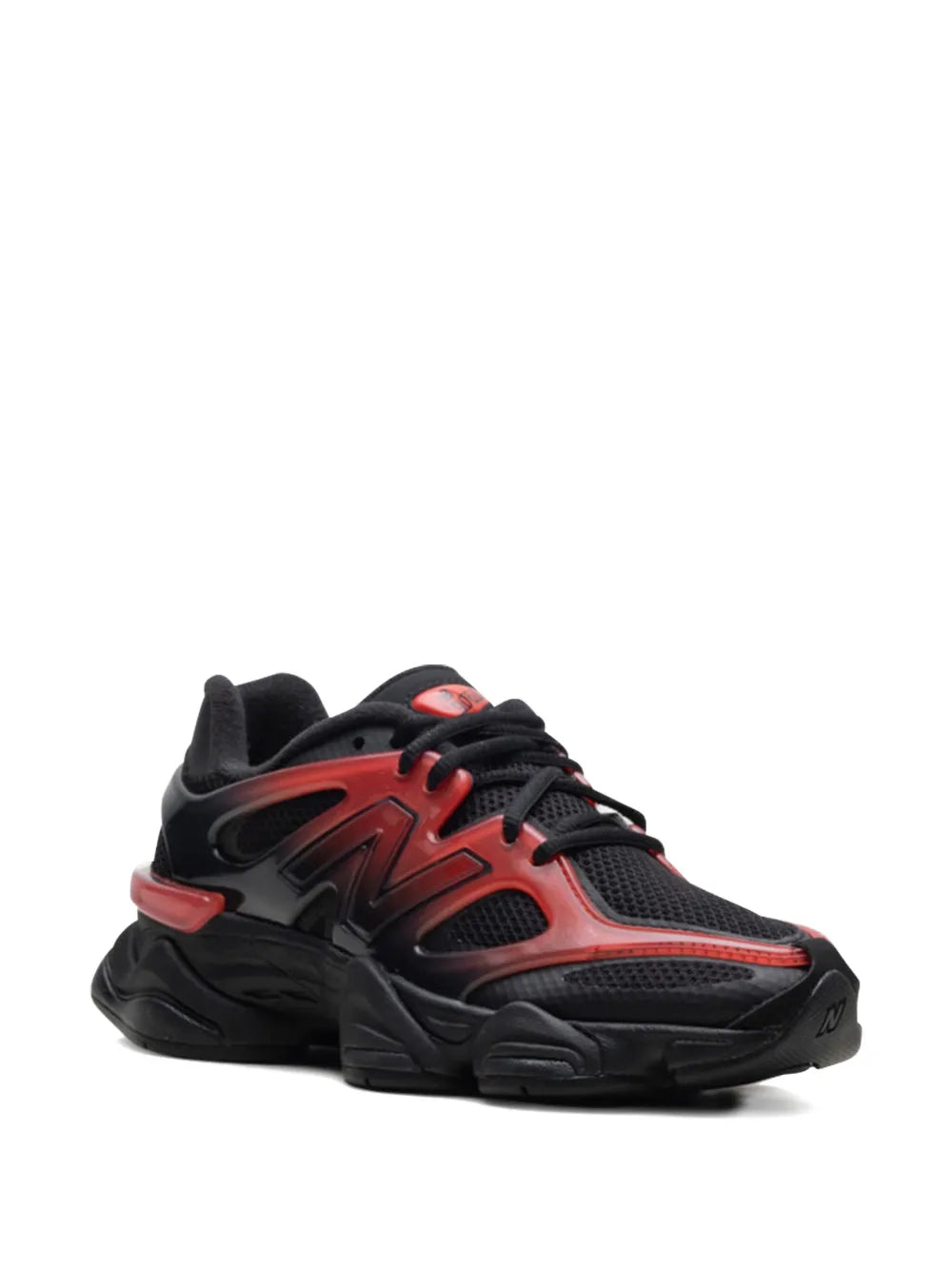 New Balance 9060 Black/Red Gradient Sneakers Grazuv Mart
