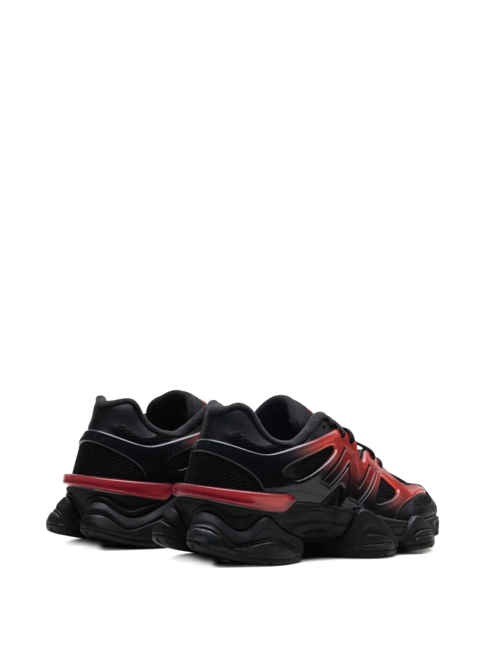 New Balance 9060 Black/Red Gradient Sneakers Grazuv Mart