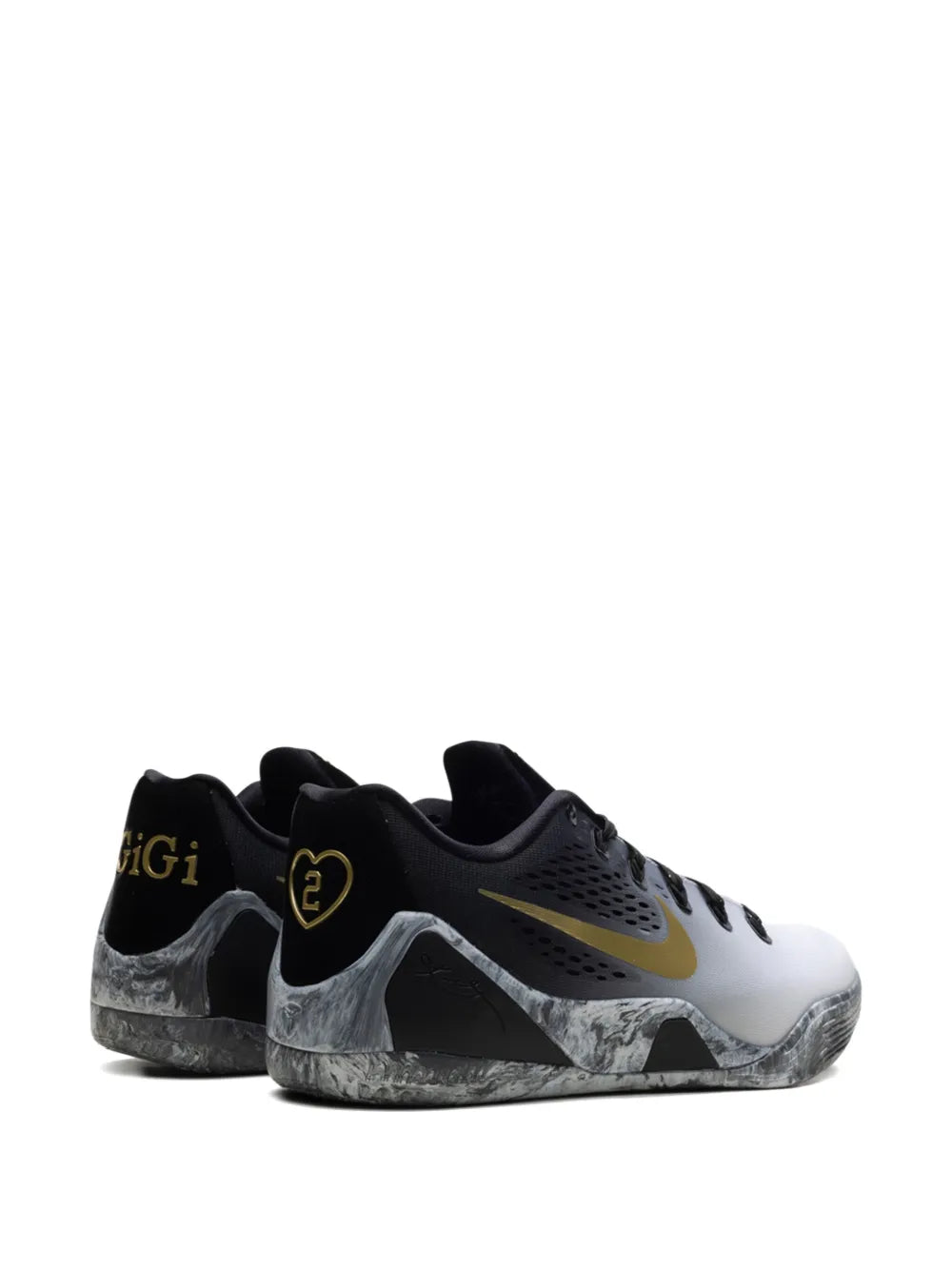 Nike Kobe 9 Elite Low Em Protro Black/Metallic Gold/Black Sneakers Grazuv Mart