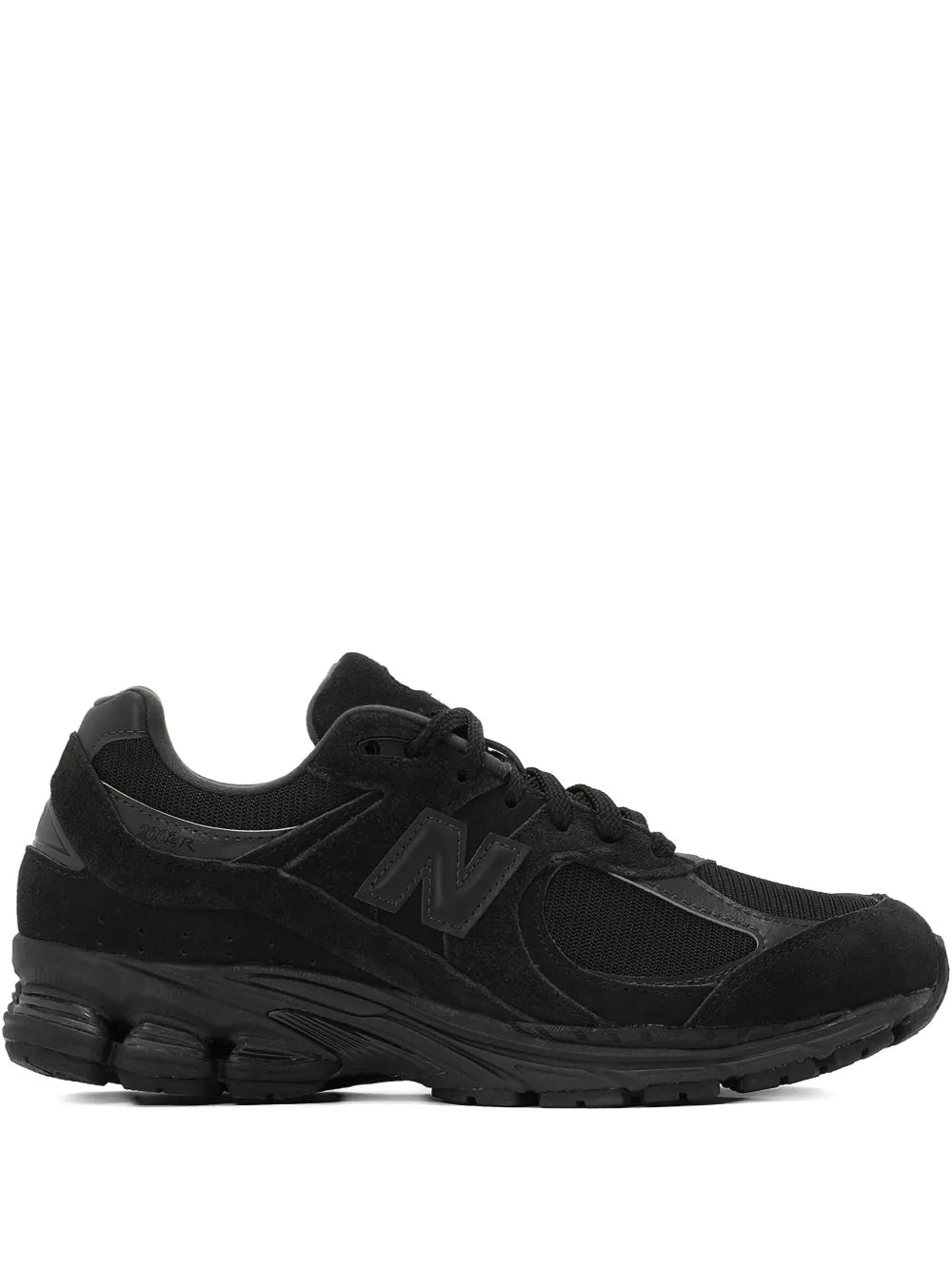 New Balance 2002R Triple Black Suede Sneakers Grazuv Mart