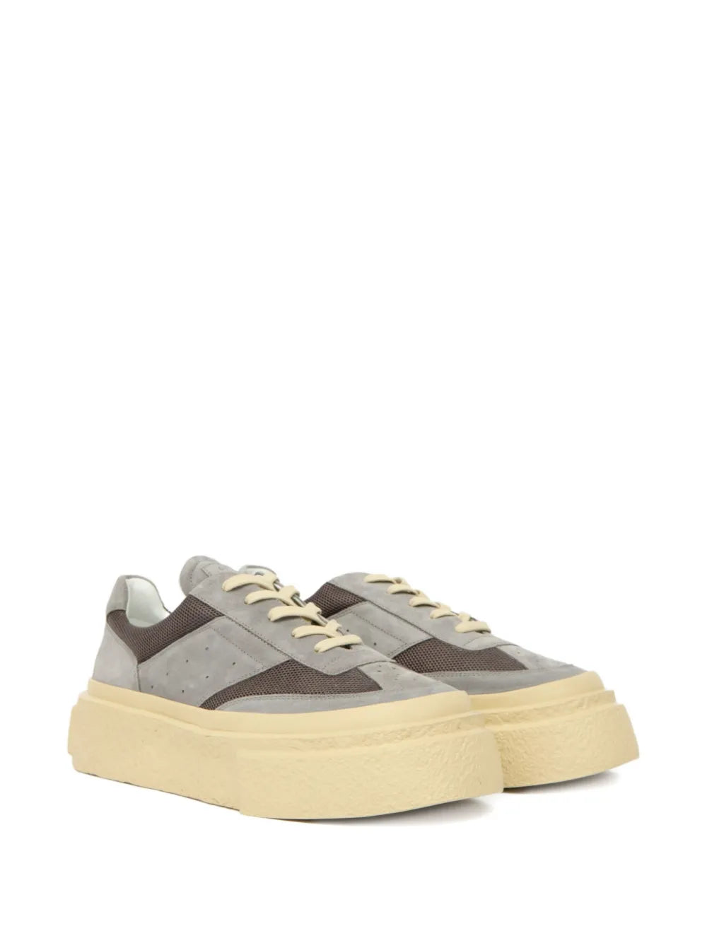 Mm6 Maison Margiela Gambetta Leather Sneakers Grazuv Mart