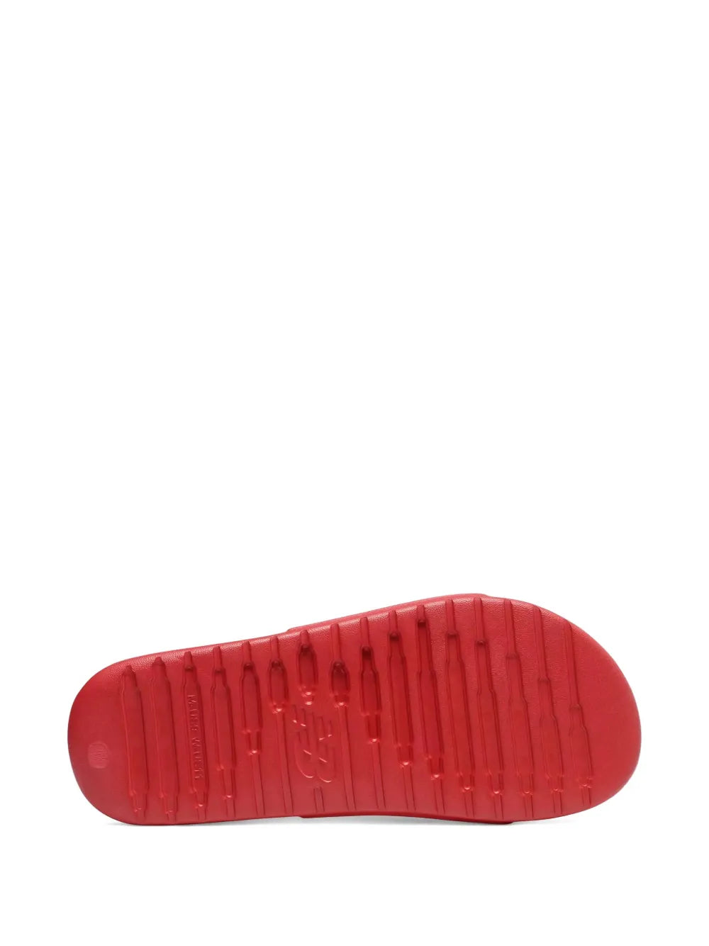 New Balance Logo-Embossed Slides Grazuv Mart