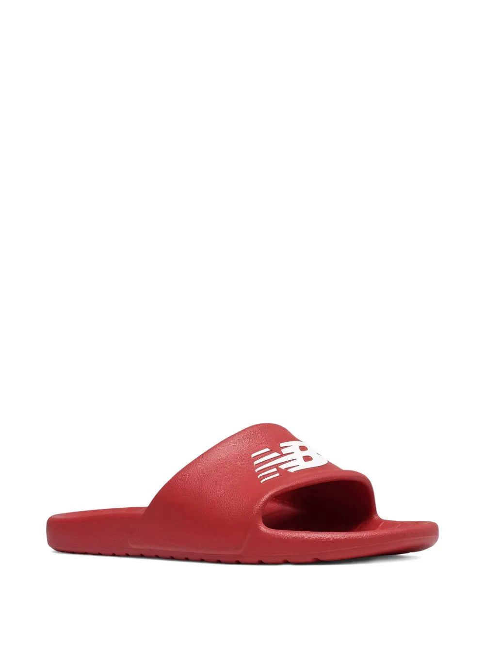 New Balance Logo-Embossed Slides Grazuv Mart