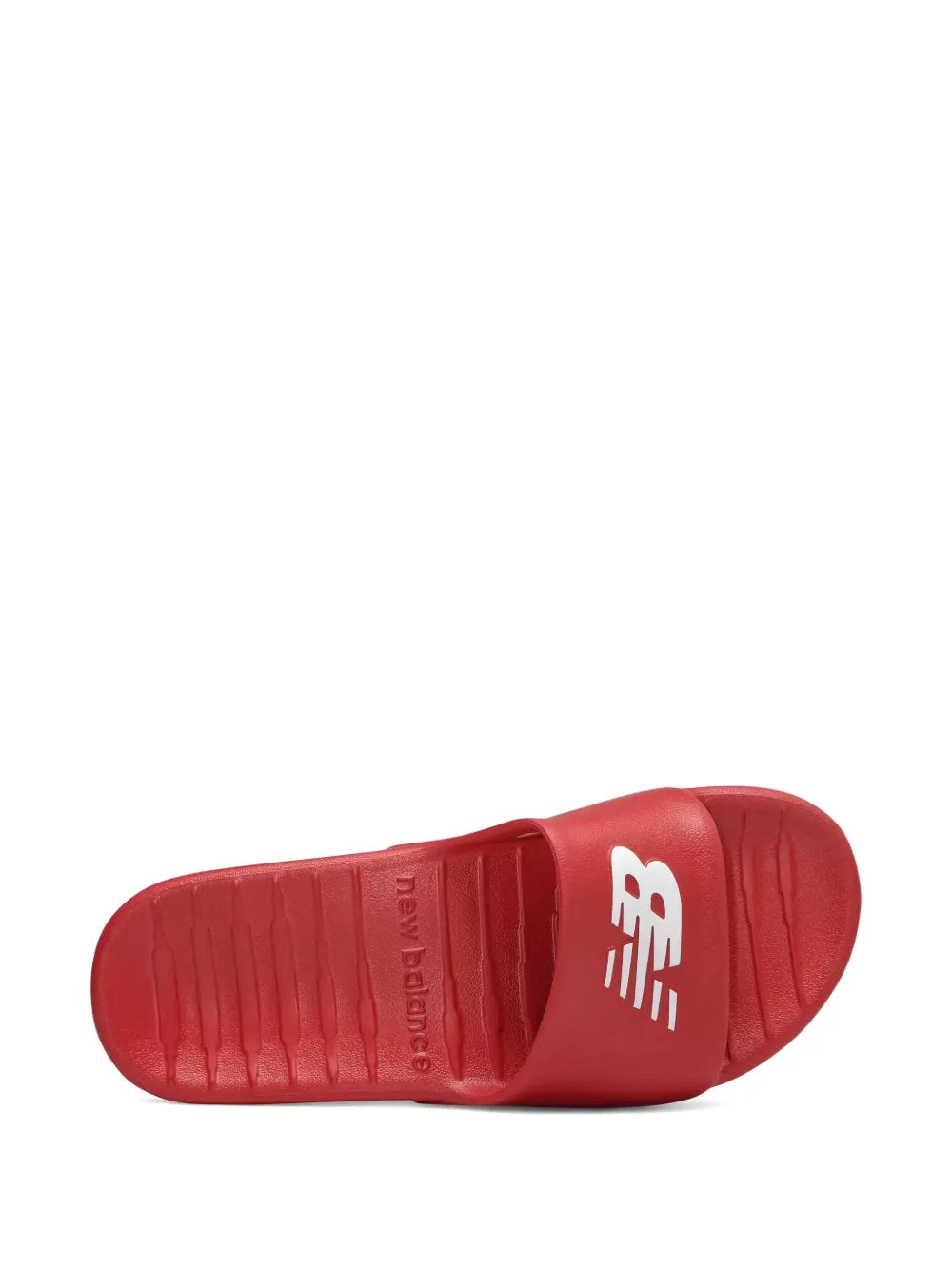 New Balance Logo-Embossed Slides Grazuv Mart
