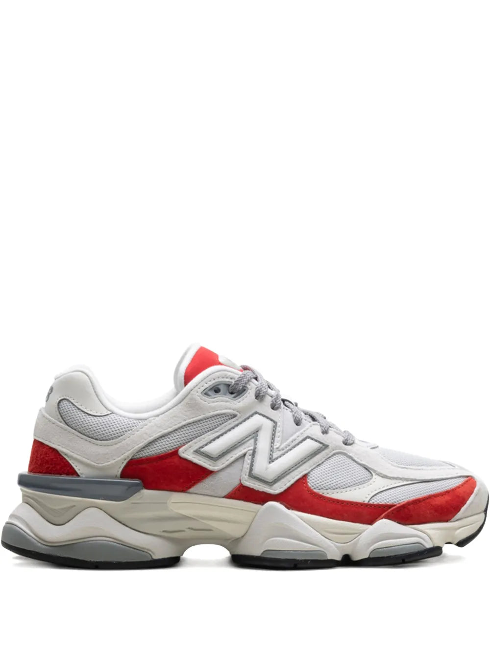 New Balance 9060 White/Red Sneakers Grazuv Mart