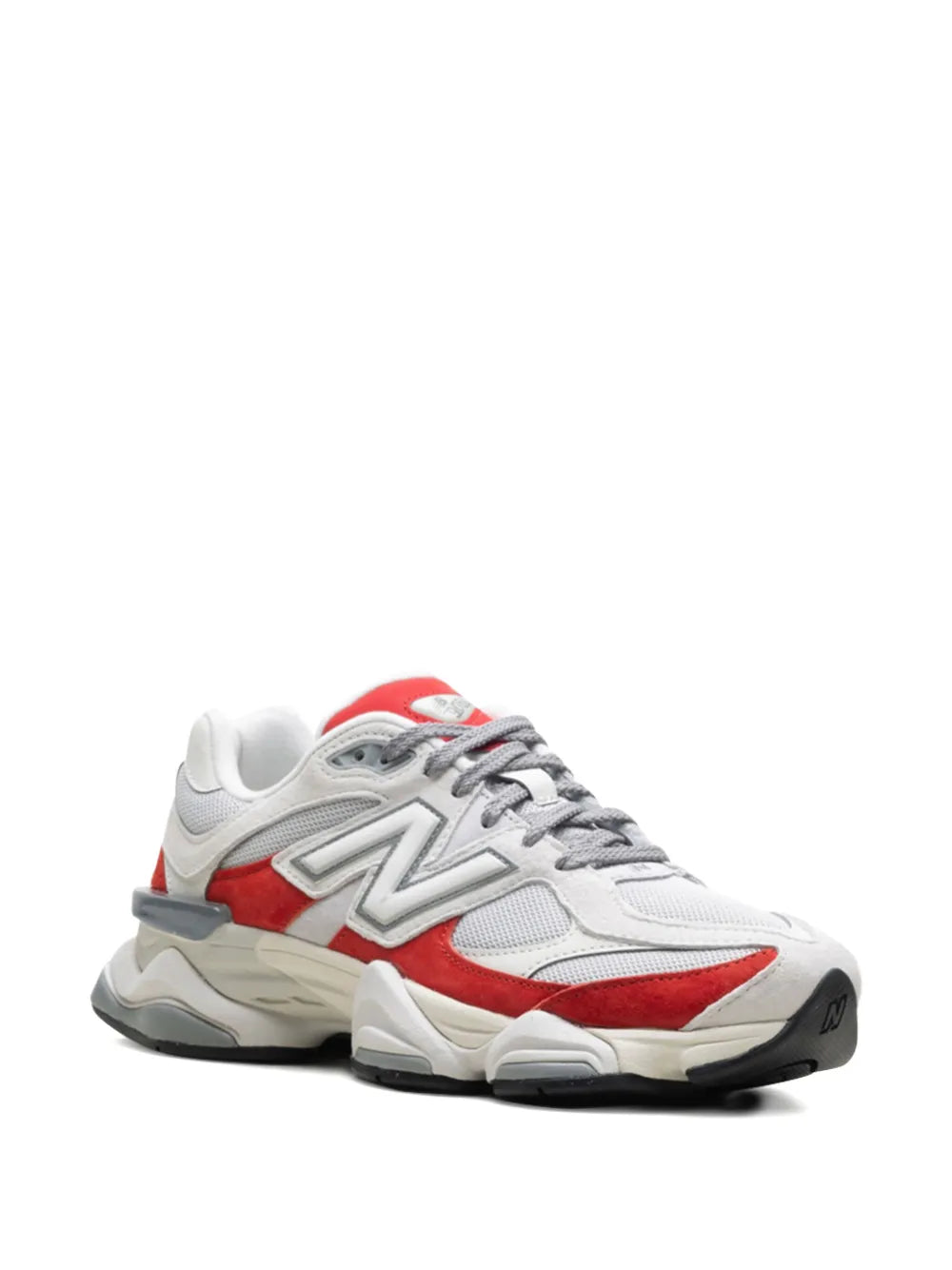 New Balance 9060 White/Red Sneakers Grazuv Mart