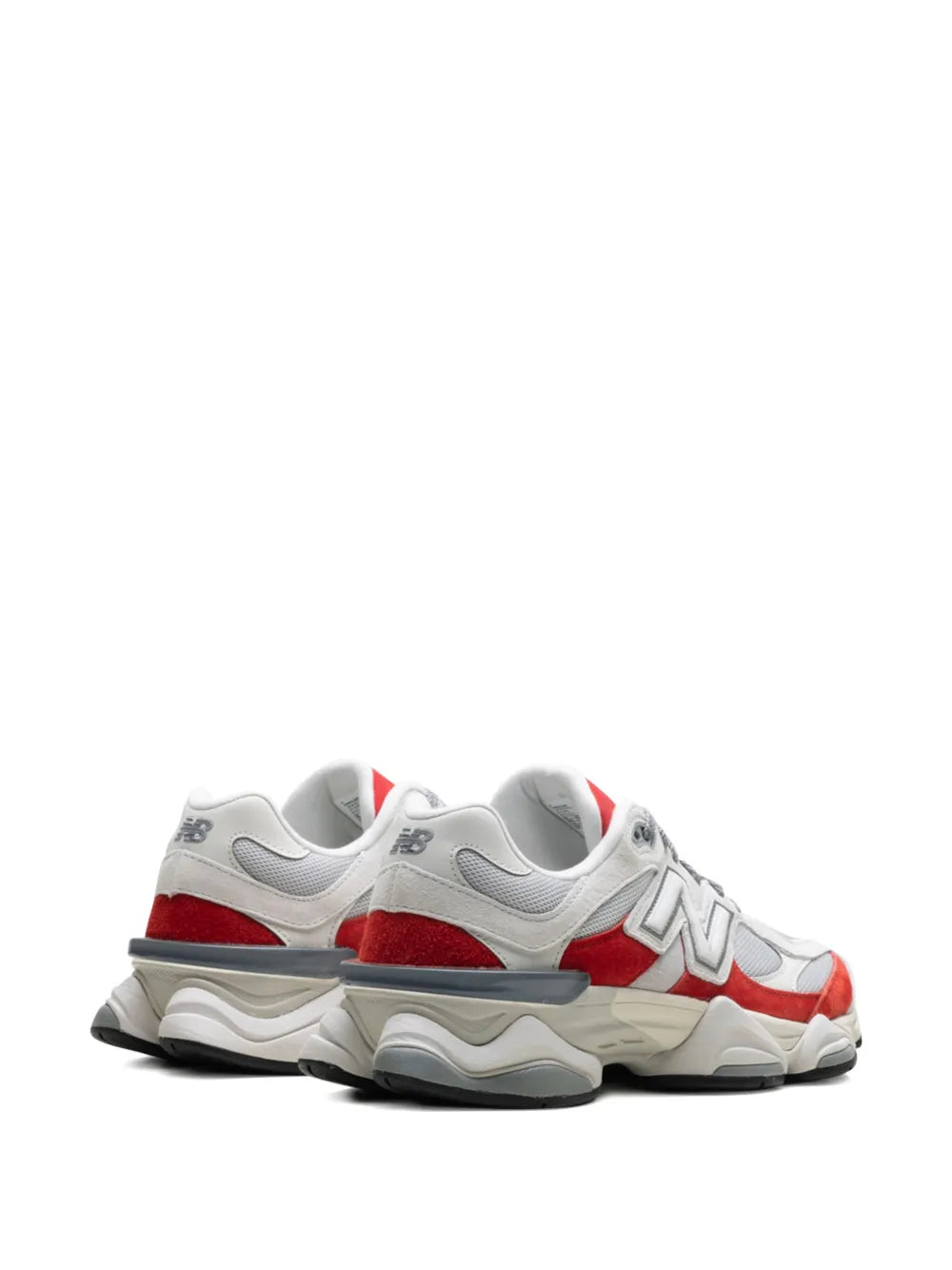 New Balance 9060 White/Red Sneakers Grazuv Mart