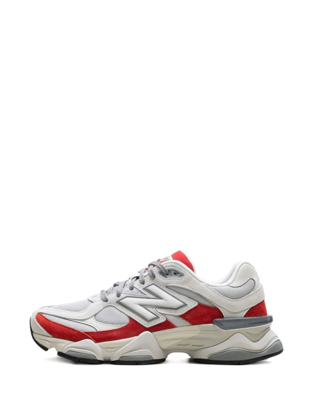 New Balance 9060 White/Red Sneakers Grazuv Mart