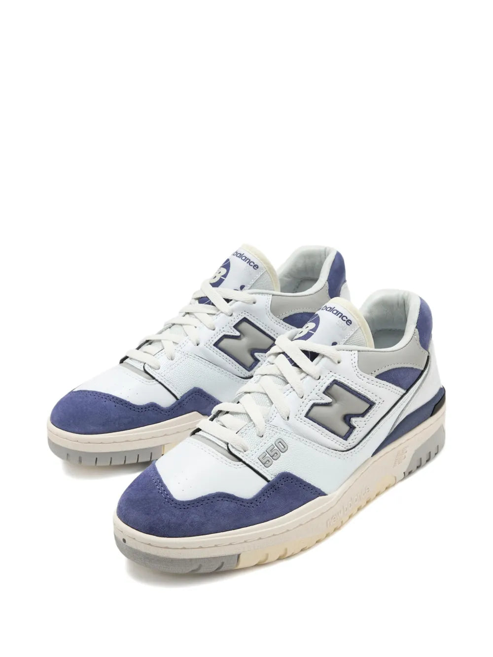 New Balance 550 Leather Sneakers Grazuv Mart