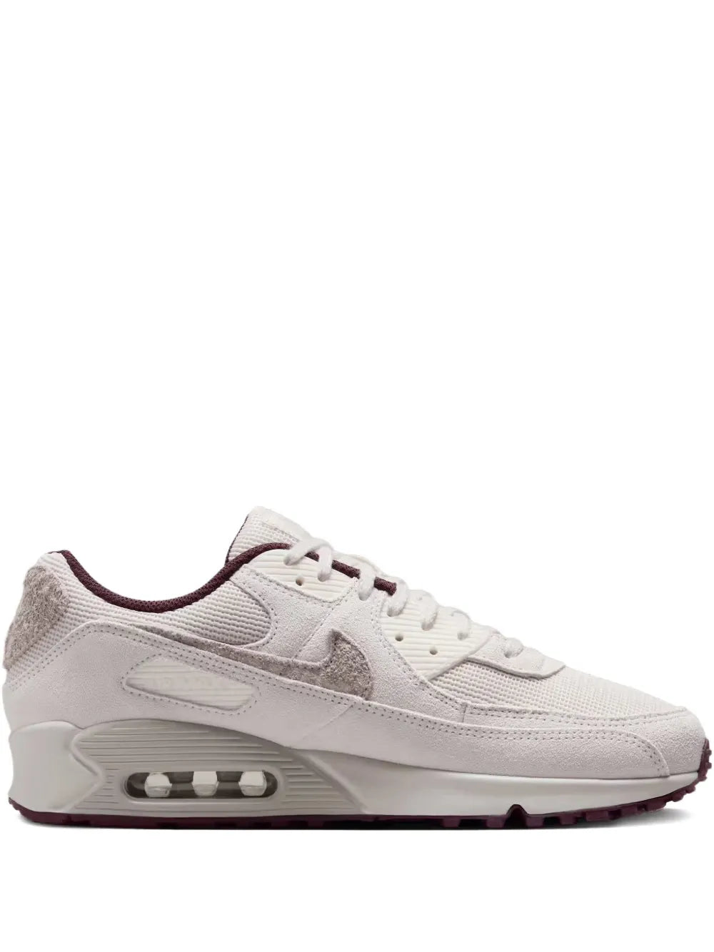 Nike Air Max 90 Prm Sail/Burgundy Crush Sneakers Grazuv Mart