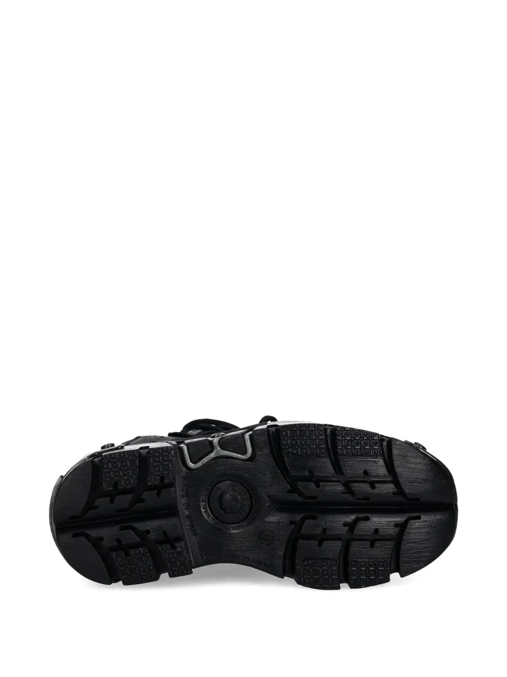 New Rock Lace-Up Stud-Details Sneakers Grazuv Mart