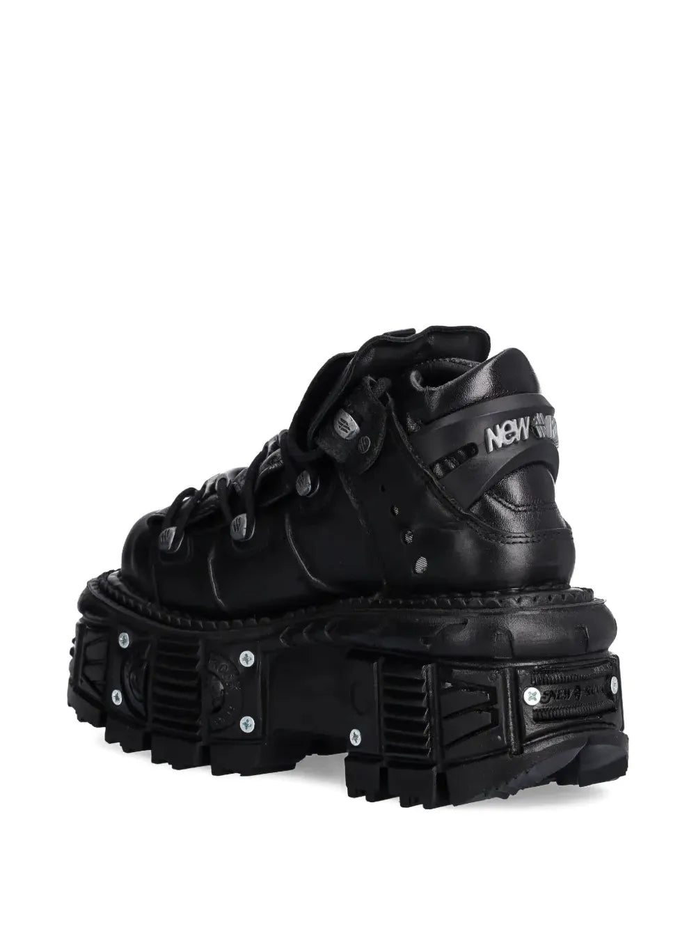 New Rock Lace-Up Platform Sneakers Grazuv Mart