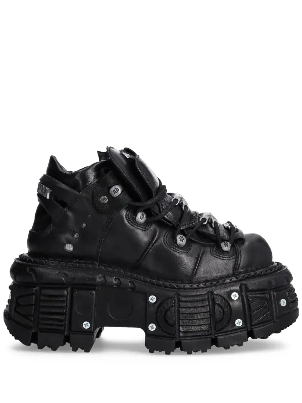 New Rock Lace-Up Platform Sneakers Grazuv Mart