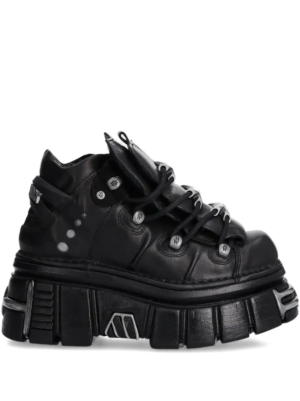 New Rock Lace-Up Platform Sneakers Grazuv Mart