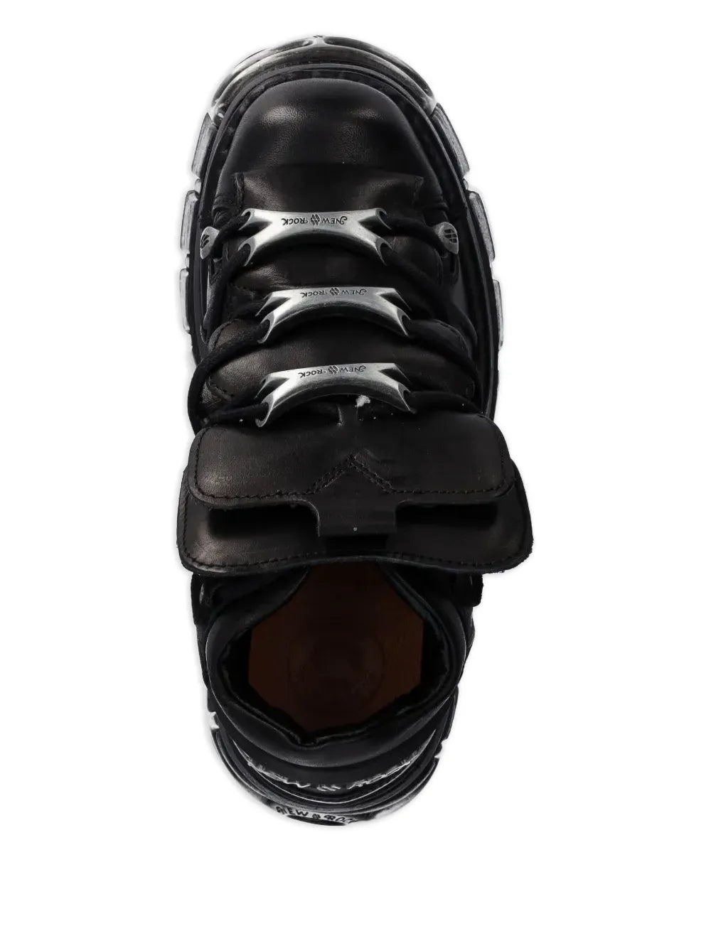 New Rock Lace-Up Platform Sneakers Grazuv Mart