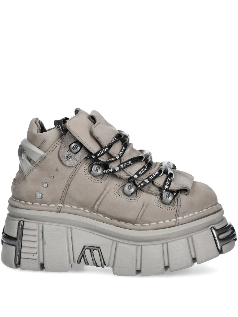 New Rock Lace-Up Platform Sneakers Grazuv Mart