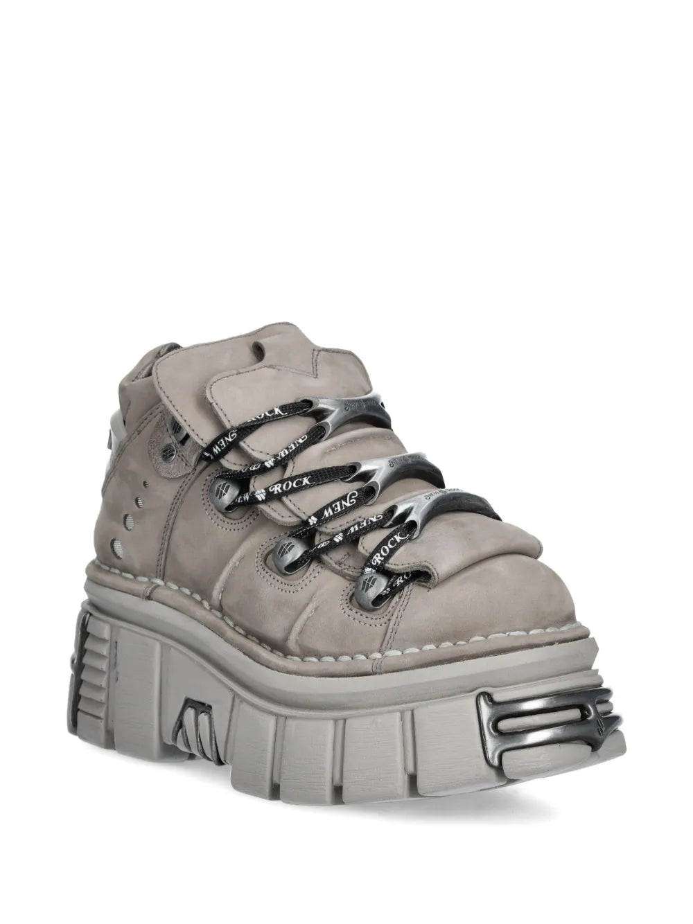 New Rock Lace-Up Platform Sneakers Grazuv Mart