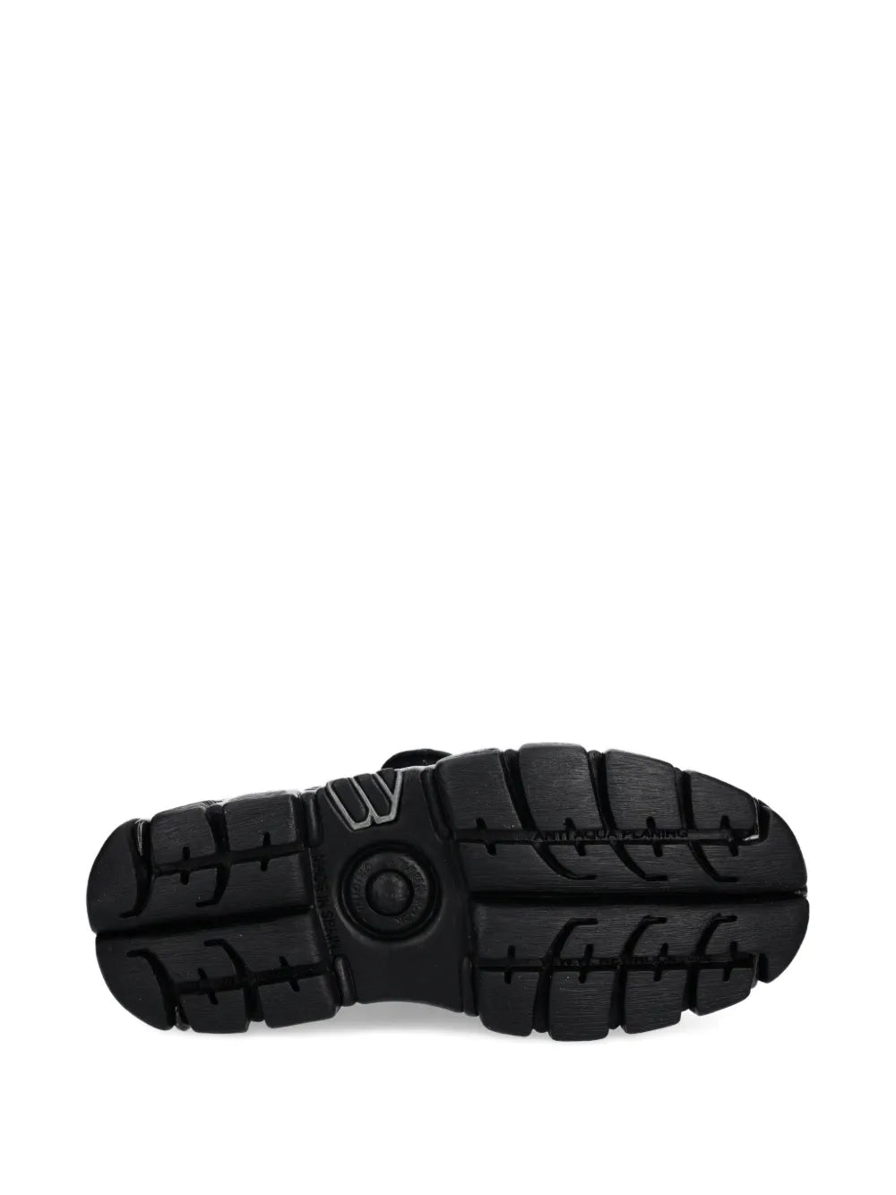 New Rock M-120N-C67 Metallic-Detail Platform Sneakers Grazuv Mart