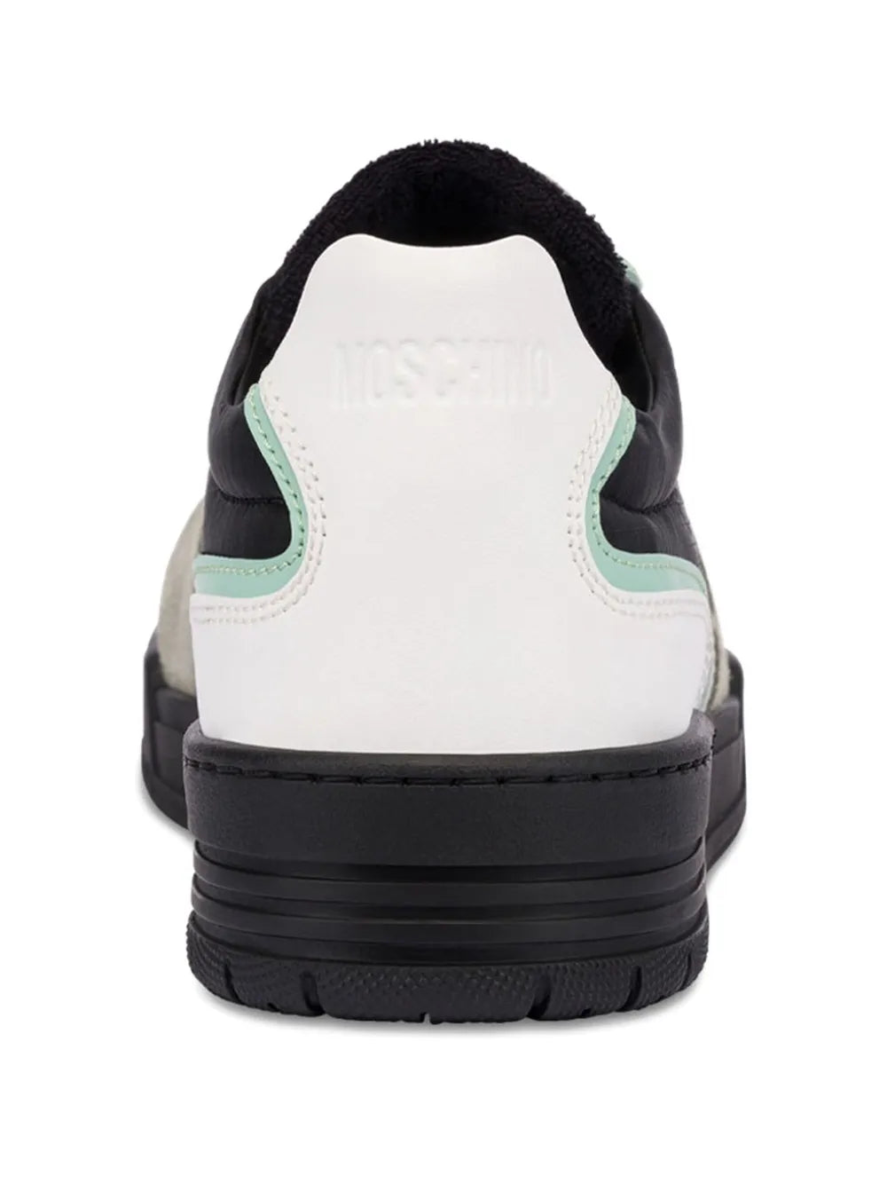 Moschino Panelled Lace-Up Sneakers Grazuv Mart