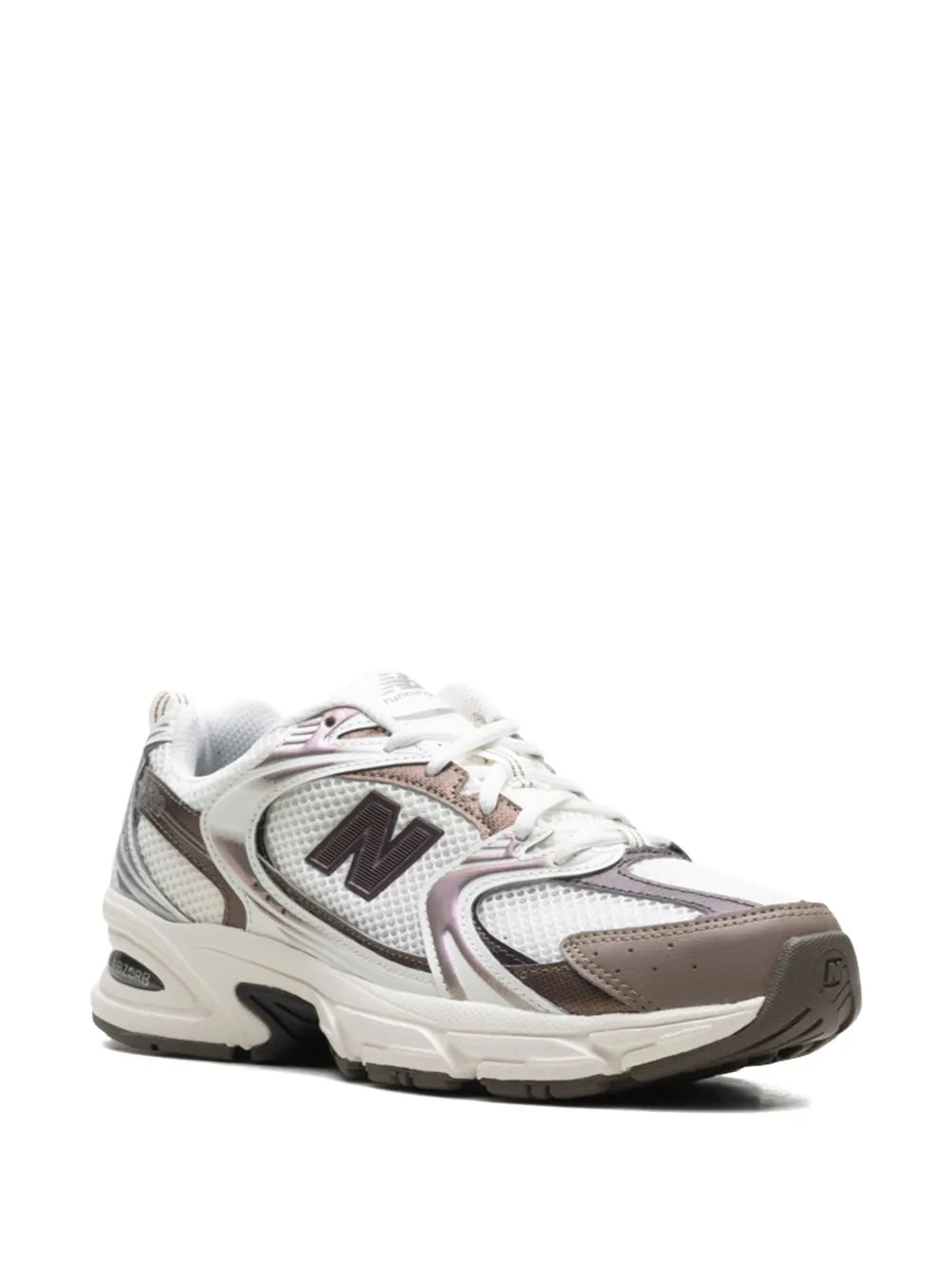 New Balance 530 White/Brown Sneakers Grazuv Mart