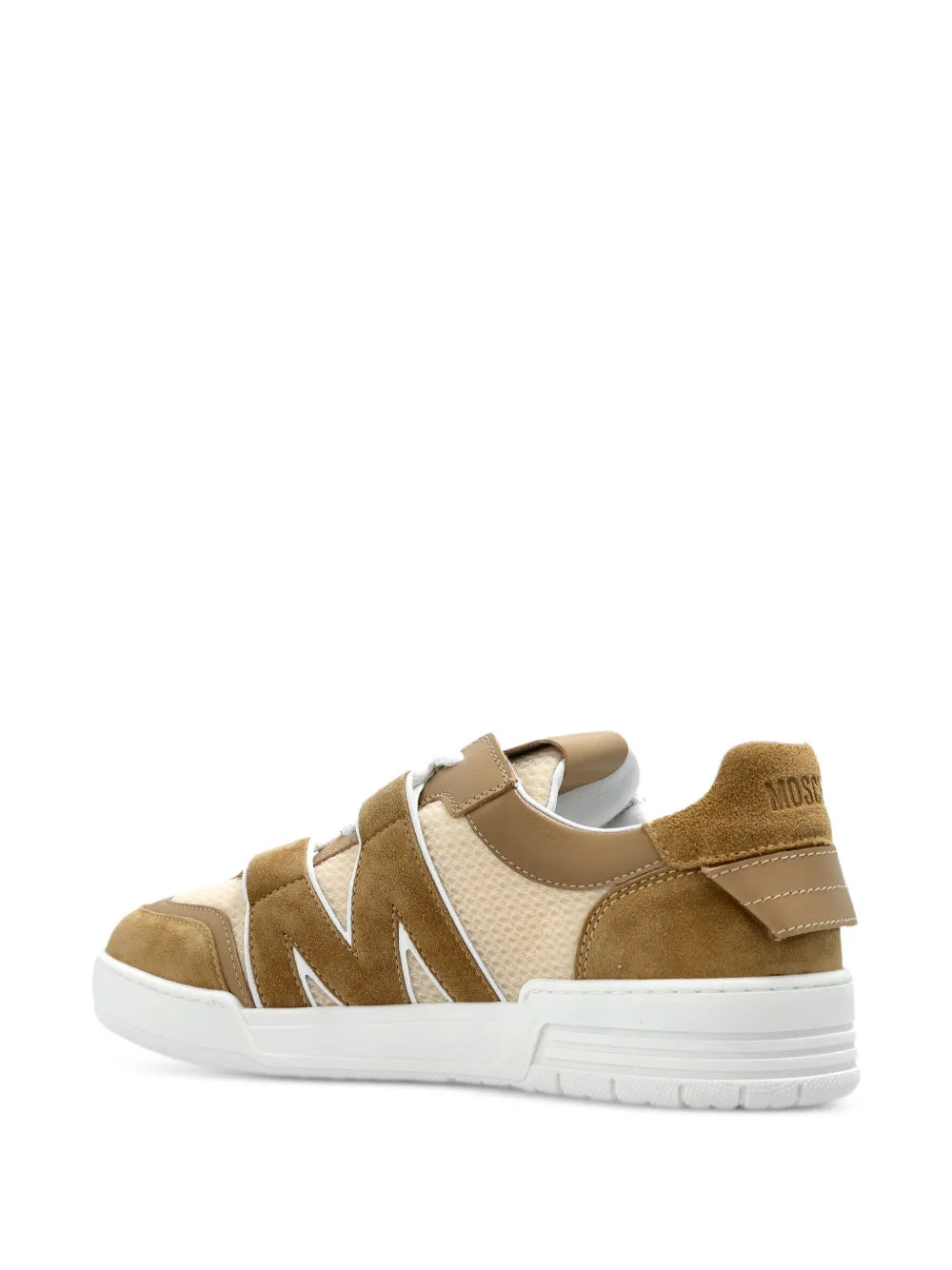 Moschino Logo-Debossed Mesh Sneakers Grazuv Mart